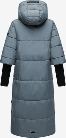 NAVAHOO Winter Coat 'Ciao Miau XIV' in Blue