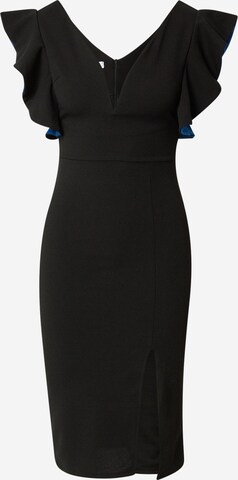 WAL G. Cocktail Dress in Black: front