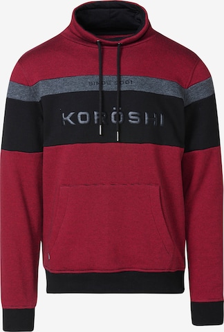 KOROSHI Neulepaita värissä punainen: etupuoli