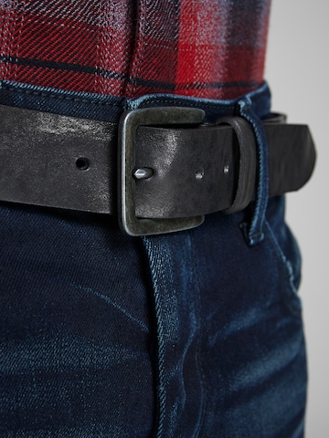 Ceinture 'Victor' JACK & JONES en noir