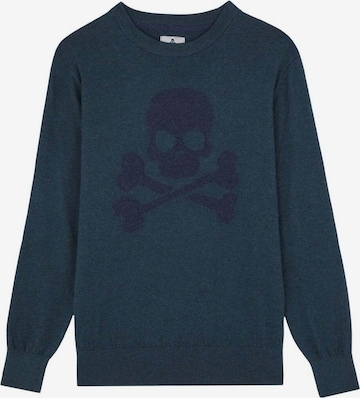 Scalpers Sweater in Blue: front