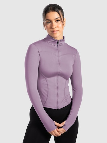 Smilodox Training jacket 'Indira' in Purple: front