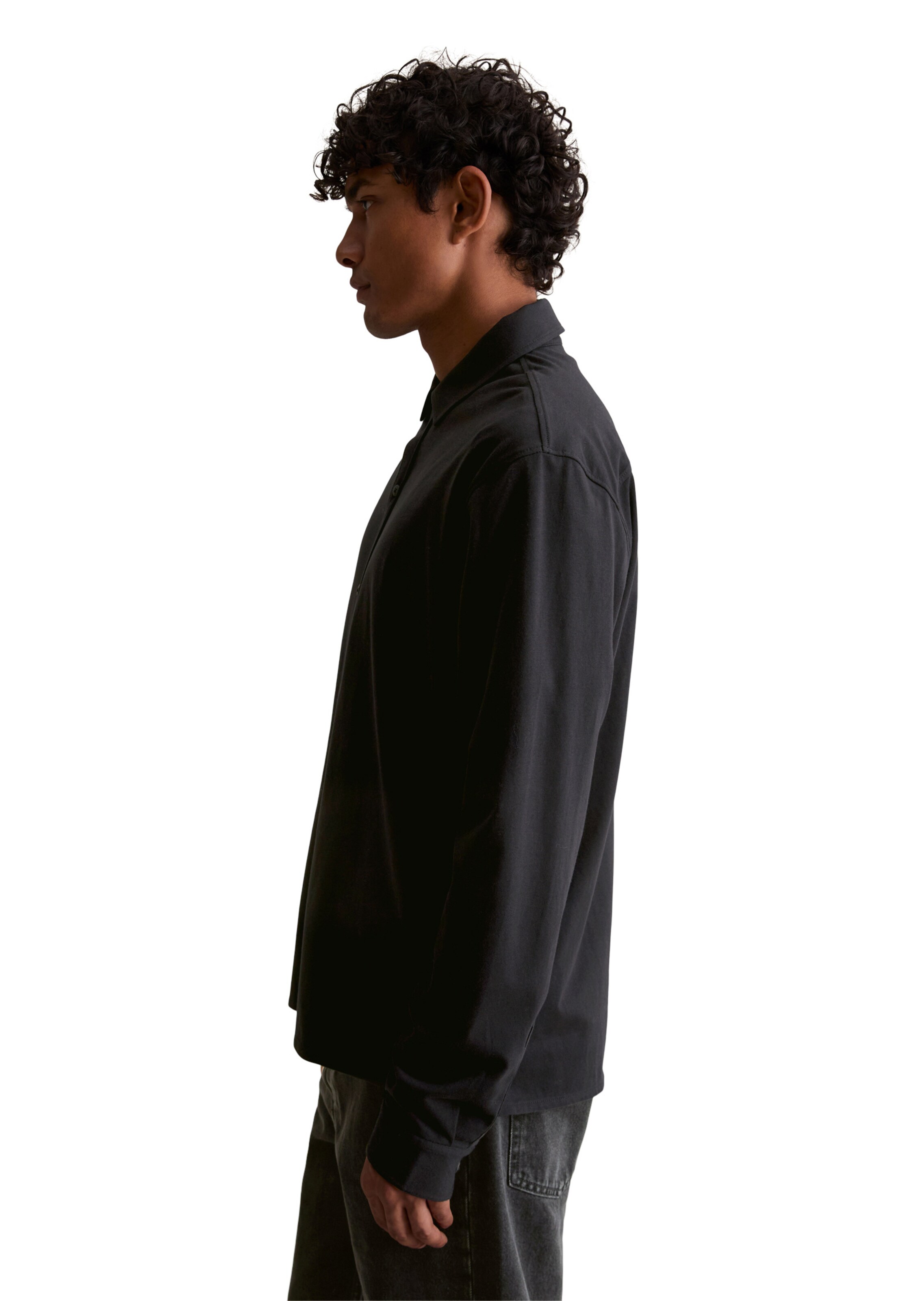Marc O'Polo DENIM Comfort fit Overhemd in Zwart