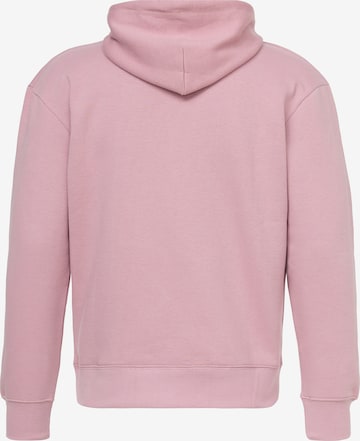 Mikon Sweatshirt 'Herz' in Pink