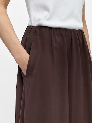 OBJECT Skirt 'OBJFia' in Brown