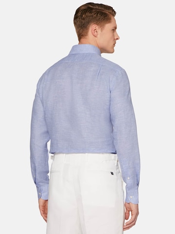 Coupe regular Chemise Boggi Milano en bleu