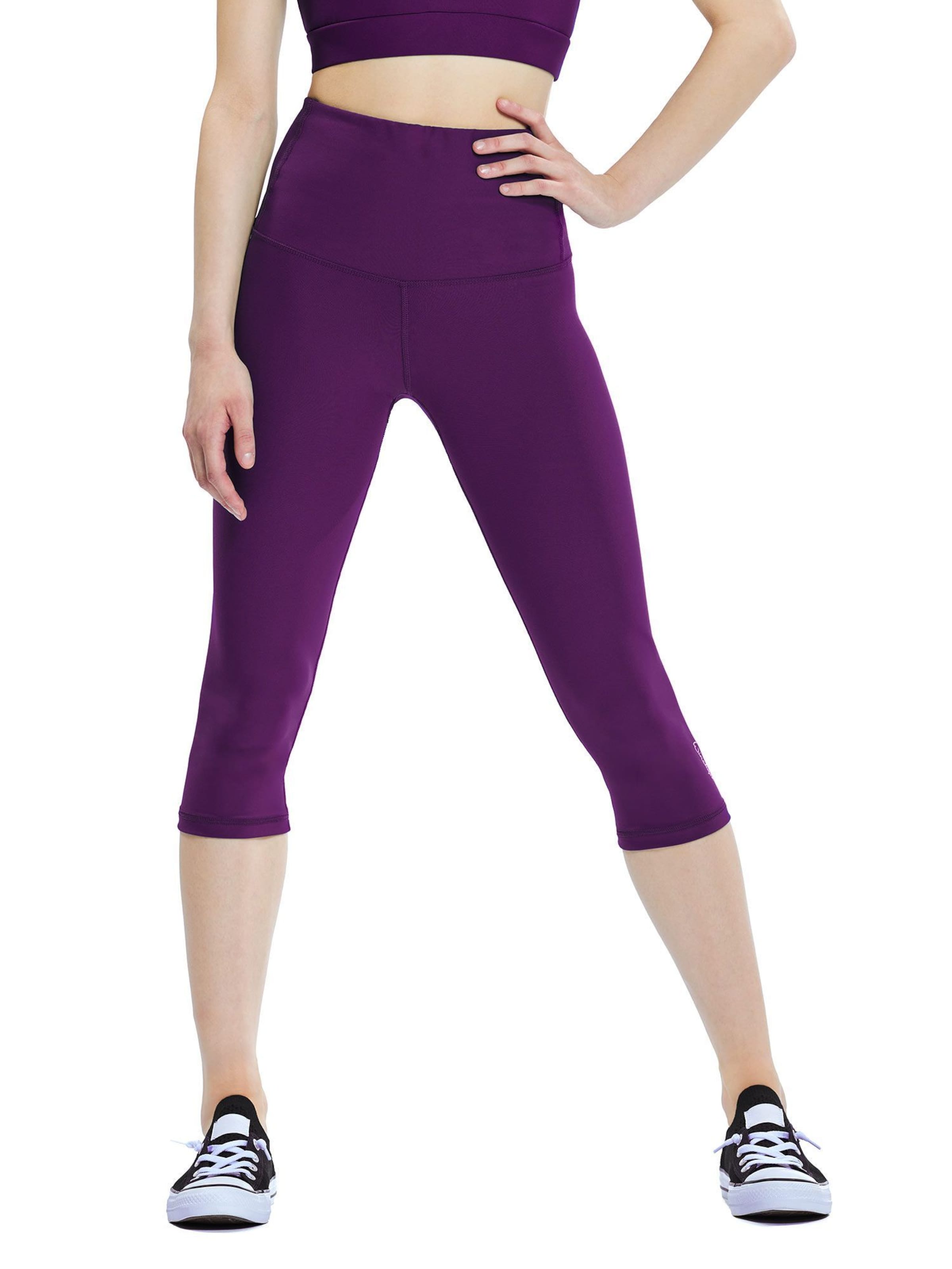 Winshape Skinny Sportsbukser ' HWL217C ' i lilla: forside