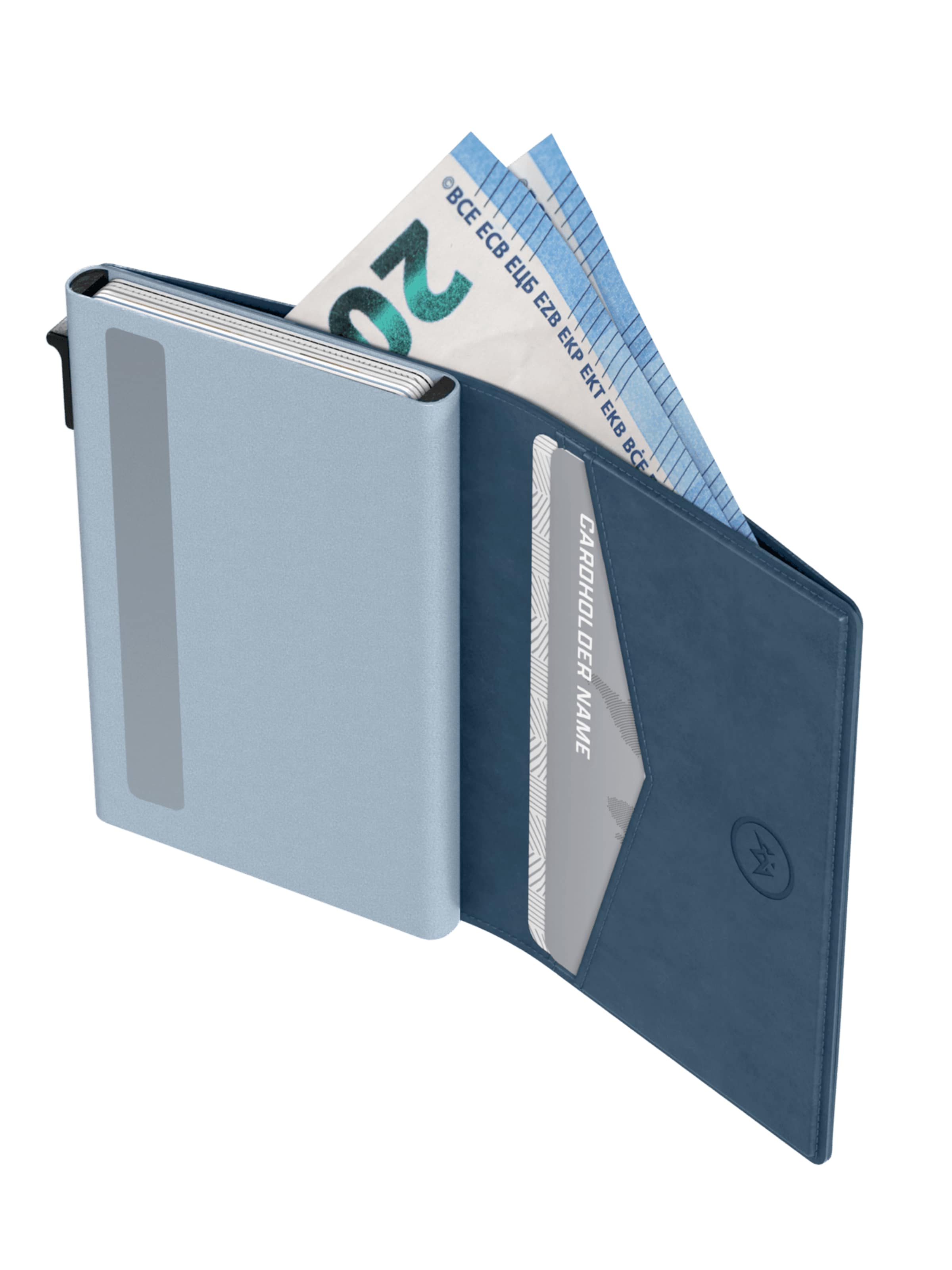 Prowallet Wallet 'Pasjeshouder Slim' in Blue