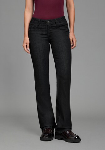 ARIZONA Flared Jeans 'Arizona' in Black: front