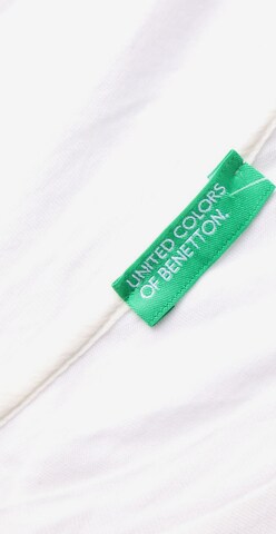 UNITED COLORS OF BENETTON Shirt XL in Weiß