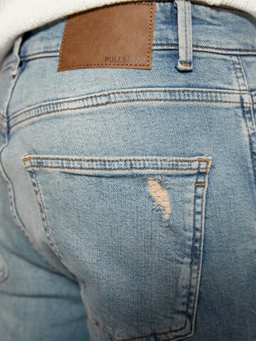 Pull&BearSkinny Traperice - plava boja