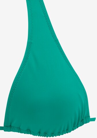 LASCANA Triangel Bikini in Grün