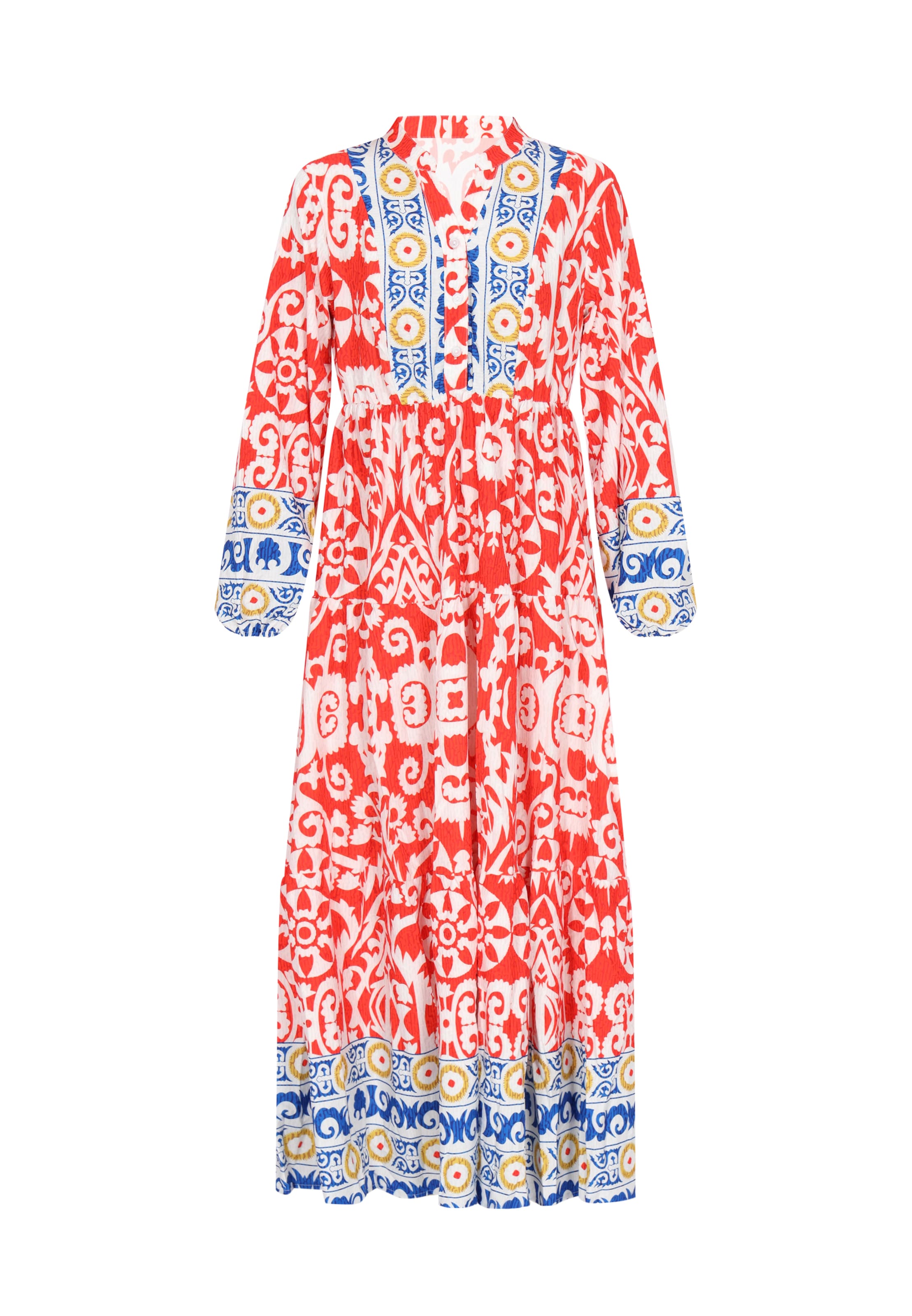 IZIA Blusenkleid in Mischfarben: Vorderseite