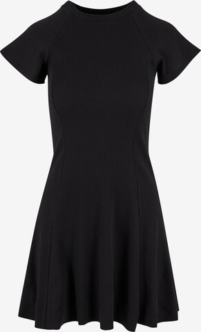 Urban Classics Dress in Black: front