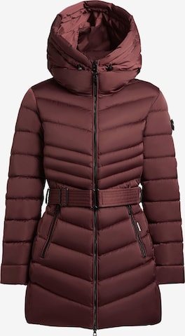 Veste d’hiver 'Kina' khujo en rouge : devant