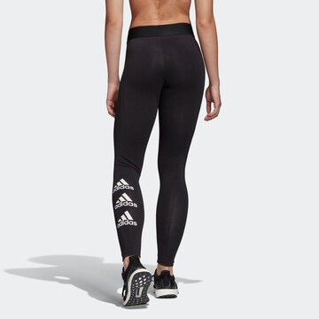 ADIDAS PERFORMANCE Slimfit Sportbroek in Zwart