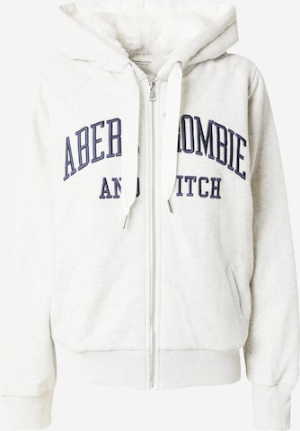 Abercrombie Fitch Giacca di felpa in Grigio Sfumato ABOUT YOU