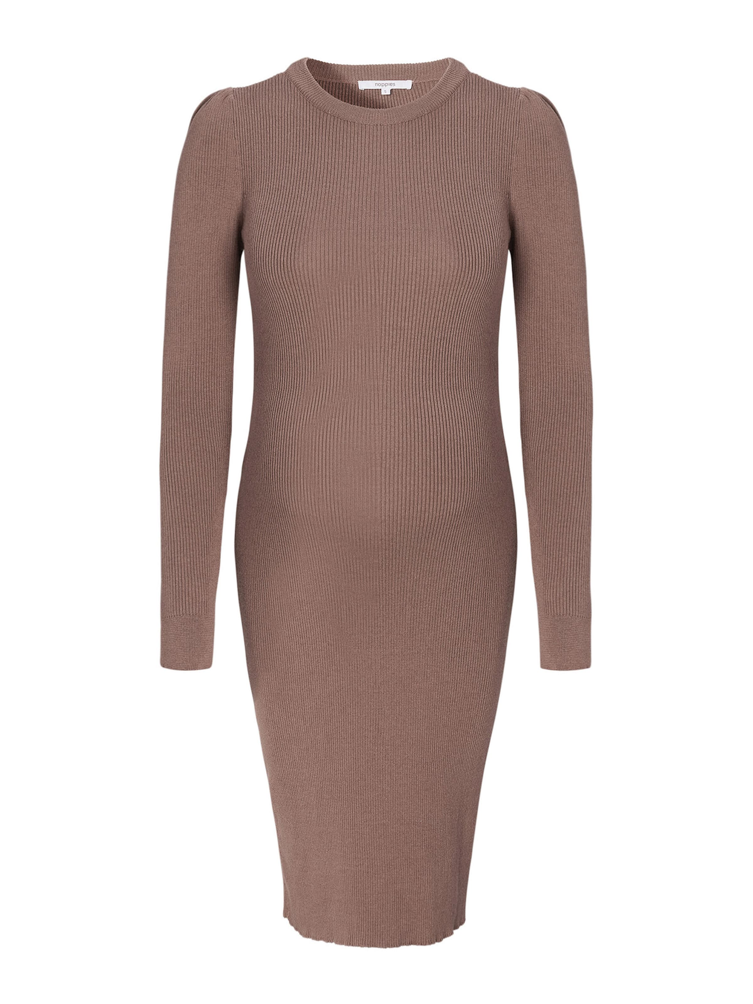 Noppies Gebreide jurk 'Vena' in Grijs: voorkant