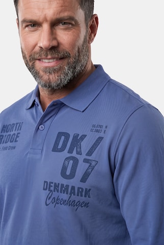 Men Plus Shirt in Blue