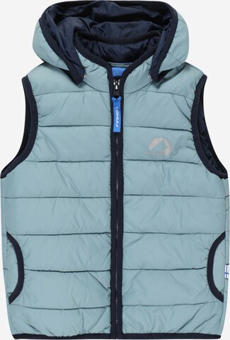 FINKID Bodywarmer 'VANULI' in Blauw: voorkant