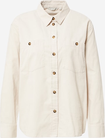 TOM TAILOR Blouse in Beige: front