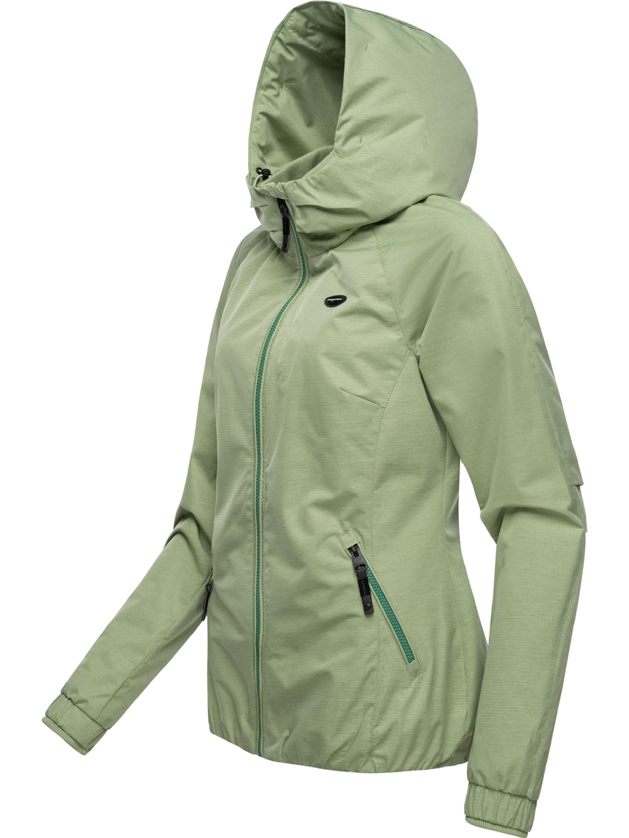 Giacca funzionale 'Dizzie' di Ragwear in verde