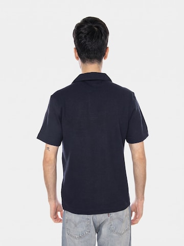 LACOSTE Shirt 'SHORT SLEEVE T-SHIRT BLACK' in Blauw