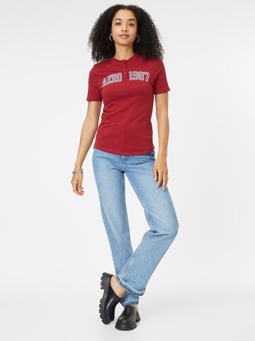 AÉROPOSTALE T-Shirt in Rot