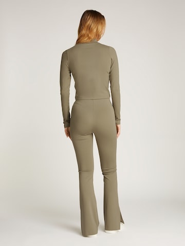 Calvin Klein Jeans Flared Leggings 'MILANO' in Grey