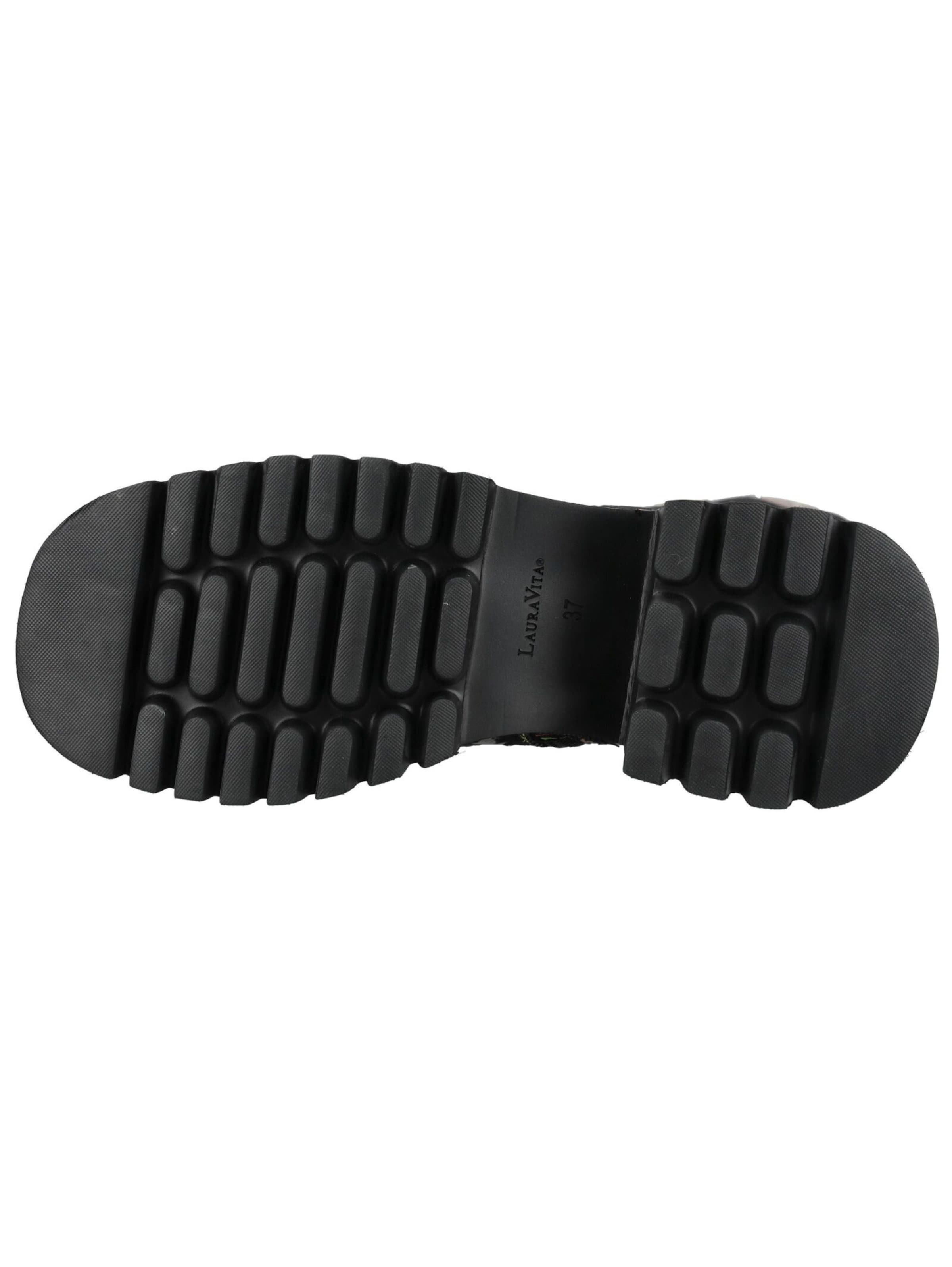 Bottes à lacets Laura Vita en noir