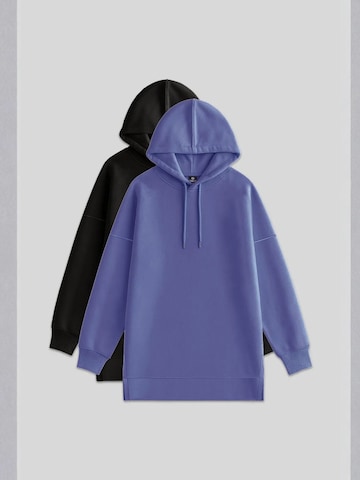 Sweat-shirt Tommy Life en violet : devant