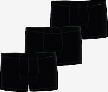 Ammann Boxershorts 'Micro Modal' in Schwarz: Vorderseite