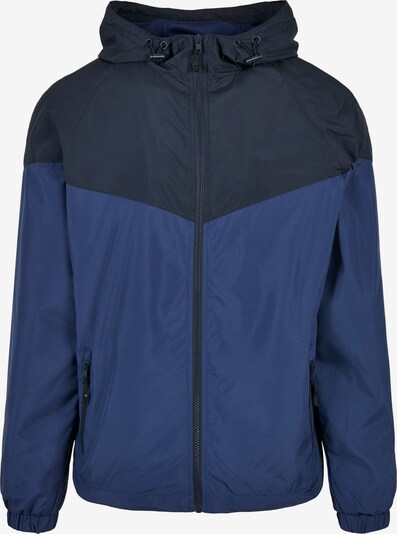 Urban Classics Big & Tall Veste mi-saison en bleu marine / bleu foncé, Vue avec produit