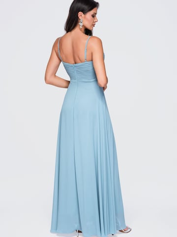 Ombre Abendkleid‌‌‌‌‌‌‌‌‌ in Blau