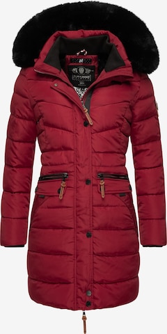 NAVAHOO Winter Coat 'Paula' in Red: front