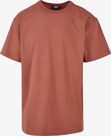 T-Shirt Urban Classics en marron : devant