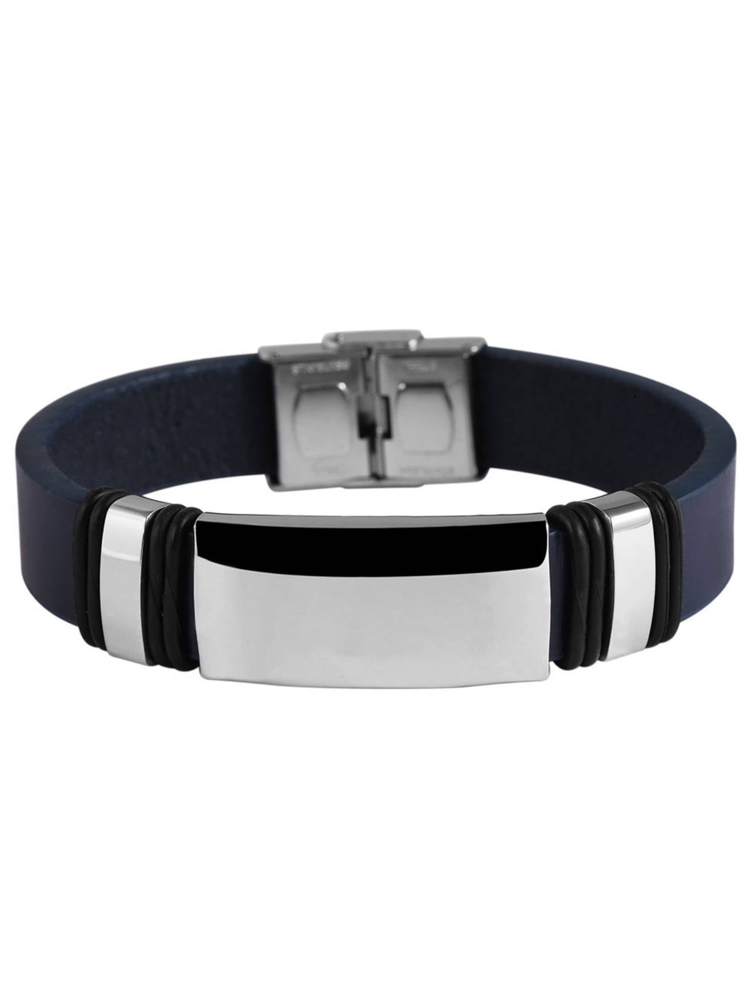 Akzent Armband 'Arto, langlebig'‌‌‌‌‌‌‌‌ in Blau: Vorderseite