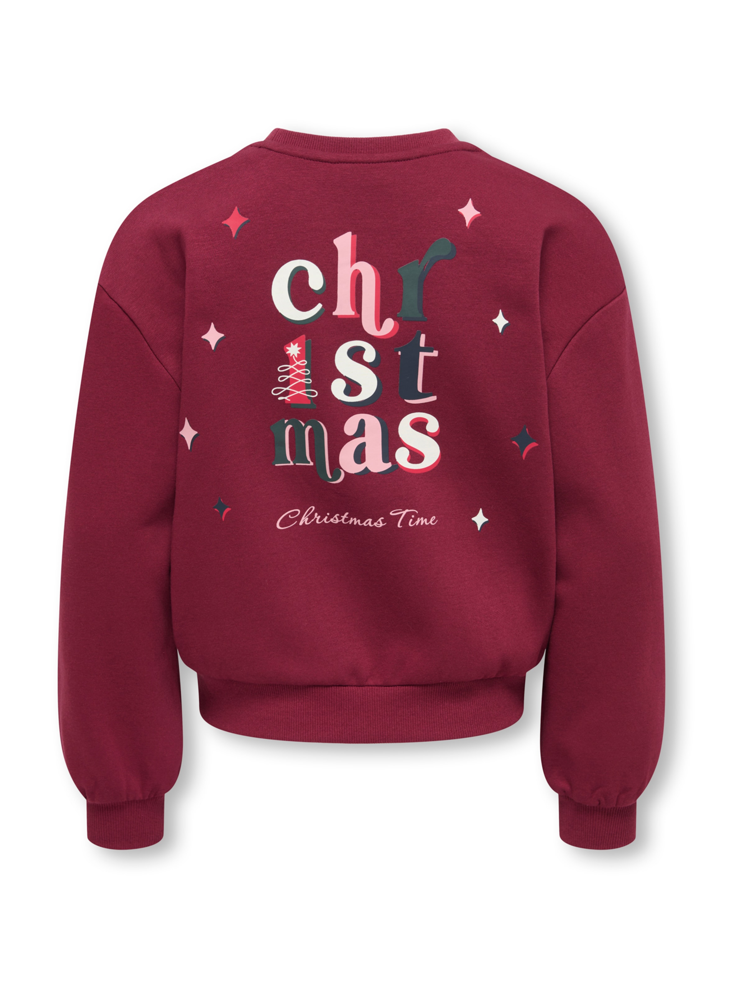 ONLY GIRLS Sweatshirt 'KOGELFIE' in Rood