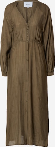 Abito camicia 'Nabia' di minus in verde: frontale