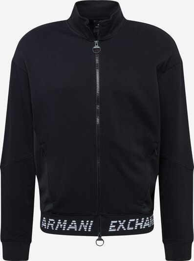 ARMANI EXCHANGE Sweatjacke in schwarz, Produktansicht