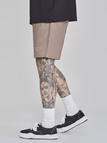 Shorts de bain SikSilk en marron