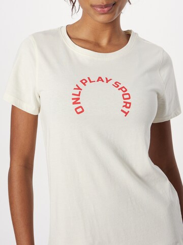 T-shirt fonctionnel 'REETA' ONLY PLAY en blanc