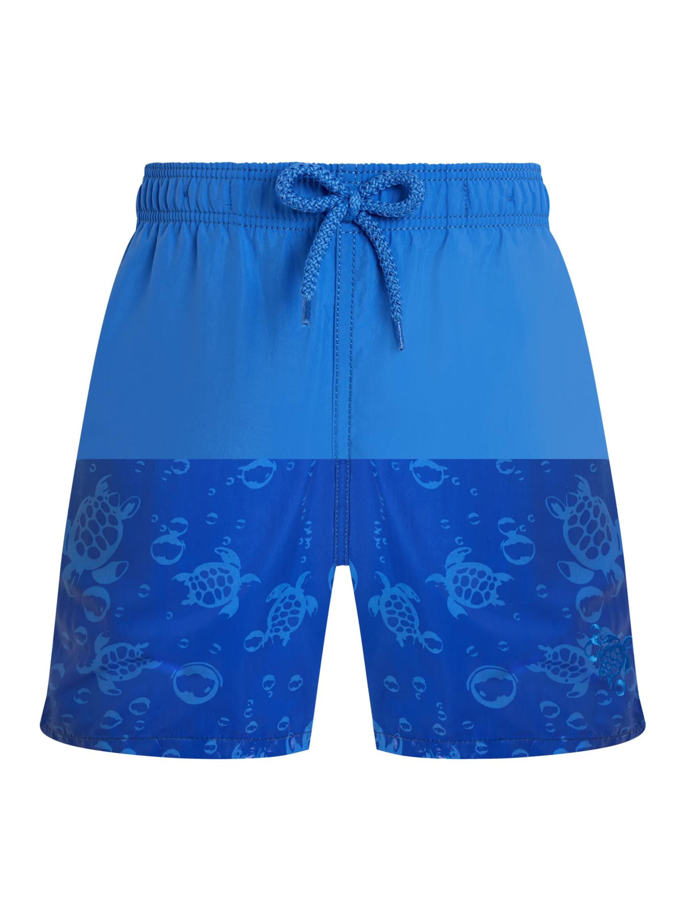 Vilebrequin Zwemshorts in Blauw: voorkant