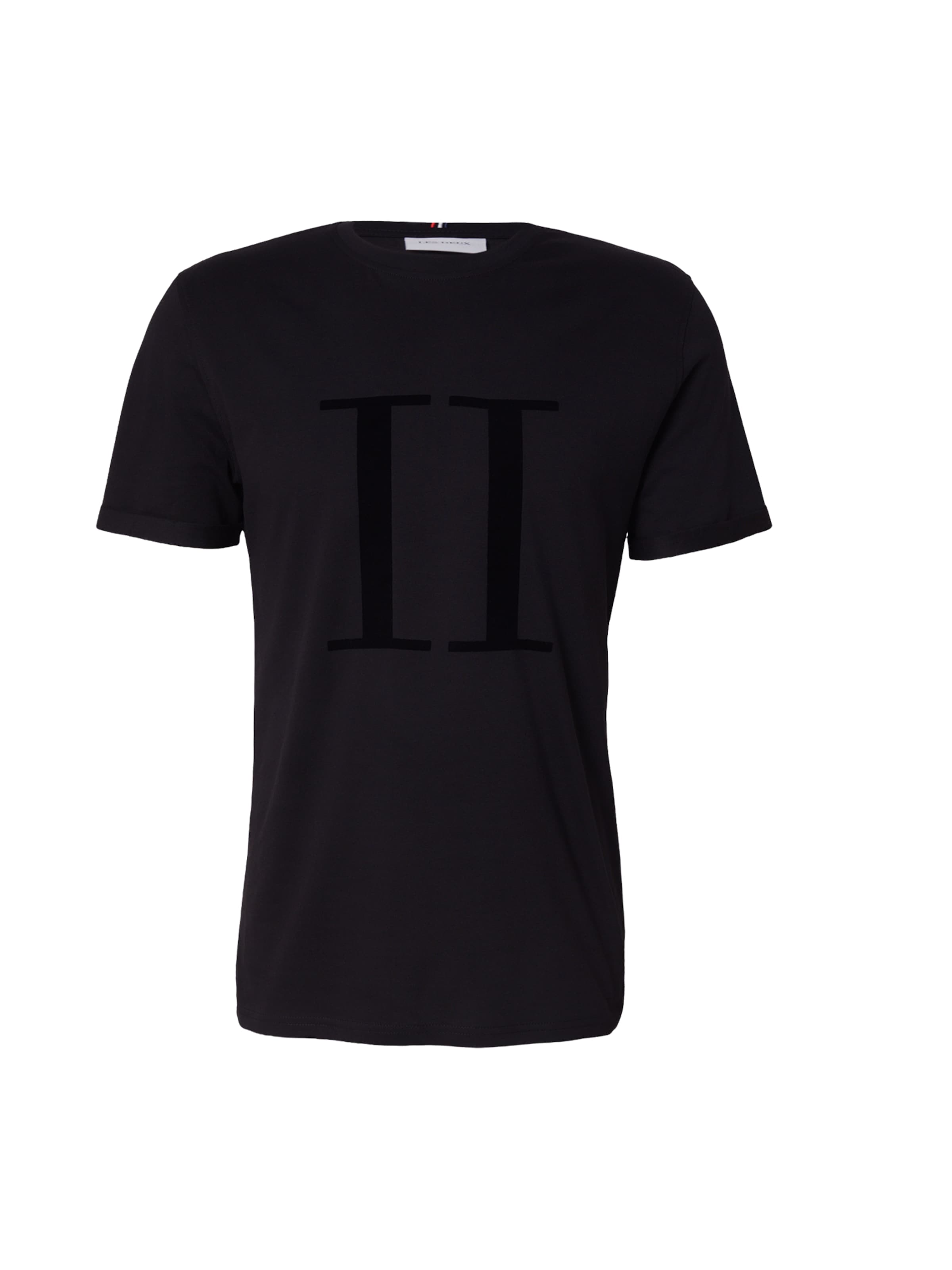 Les Deux - Camiseta 'Encore' en negro: frente