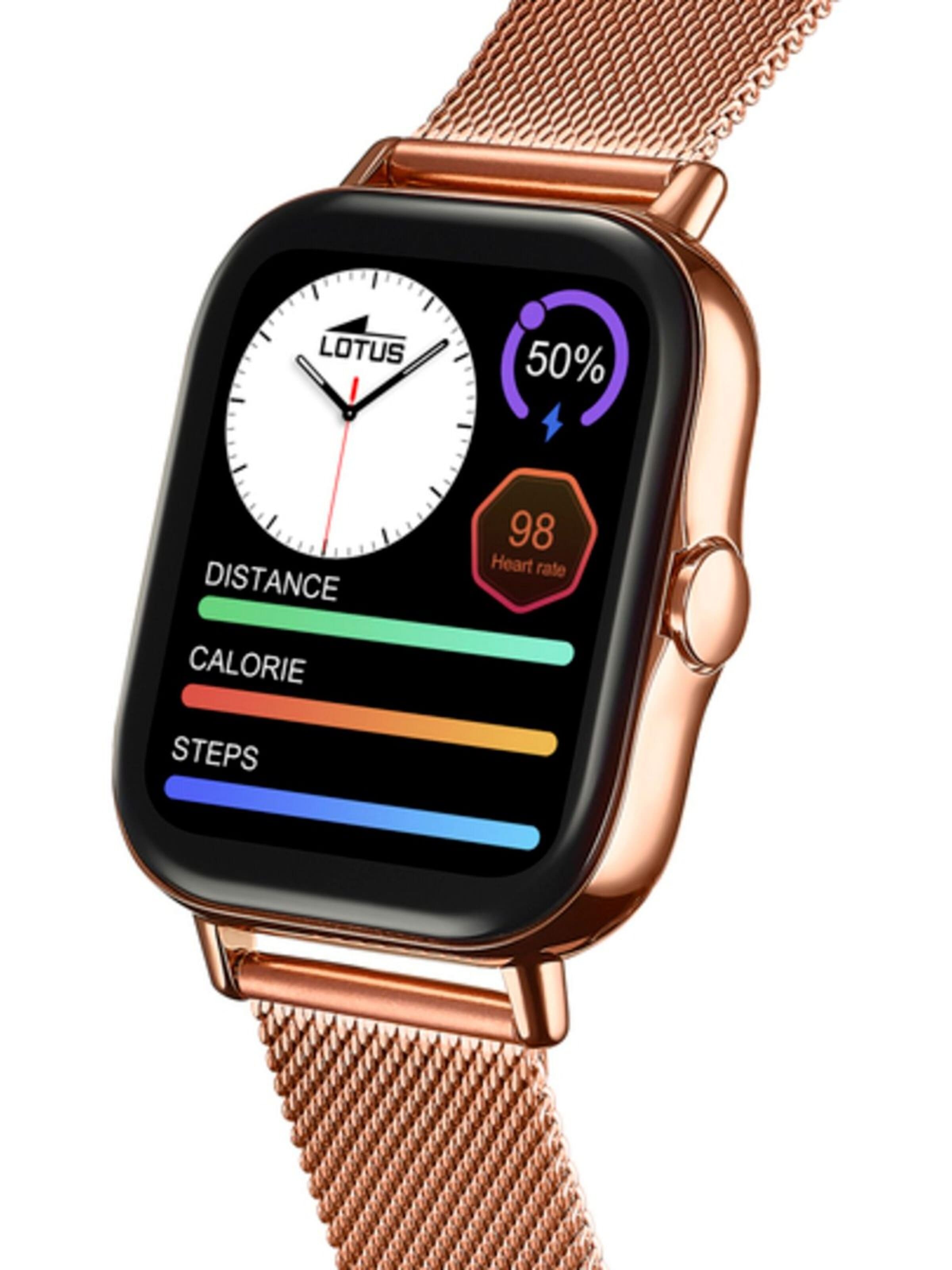 Lotus Digitální hodinky 'Smartwatch Smartime' – zlatá