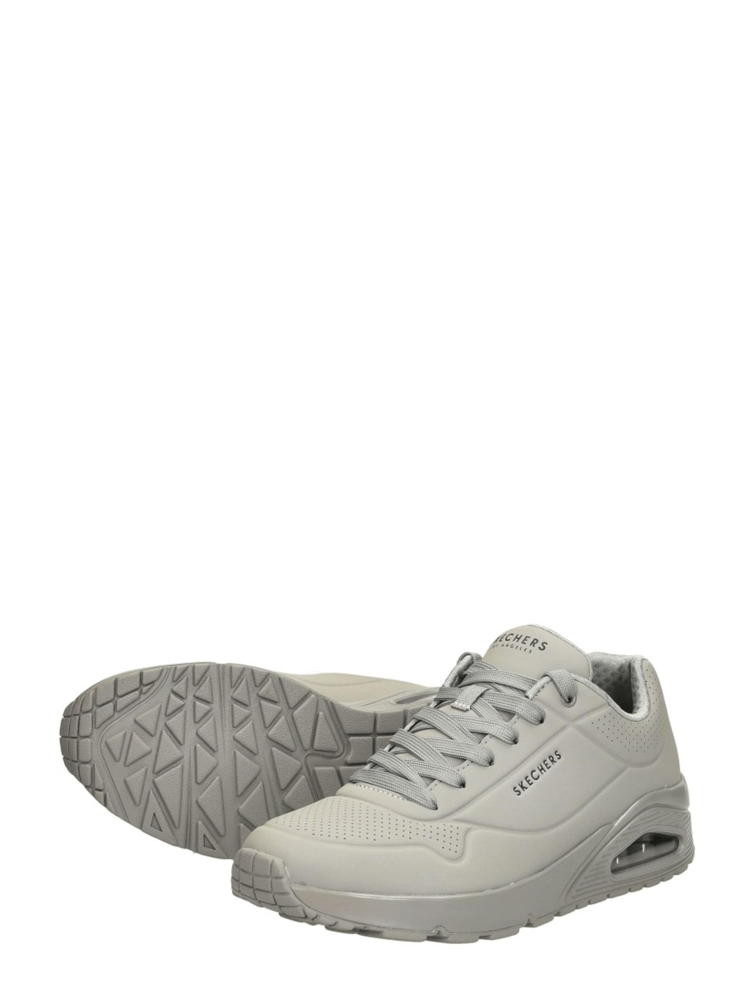 SKECHERS Sneakers laag 'Uno - Stand On Air' in Grijs