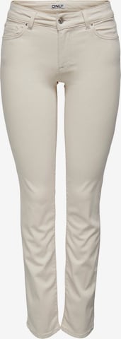 ONLY Regular Jeans 'Alicia' in Beige: front