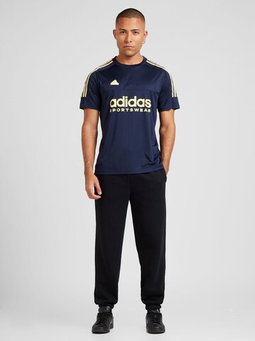 ADIDAS PERFORMANCE Performance shirt 'Tiro' in Blue