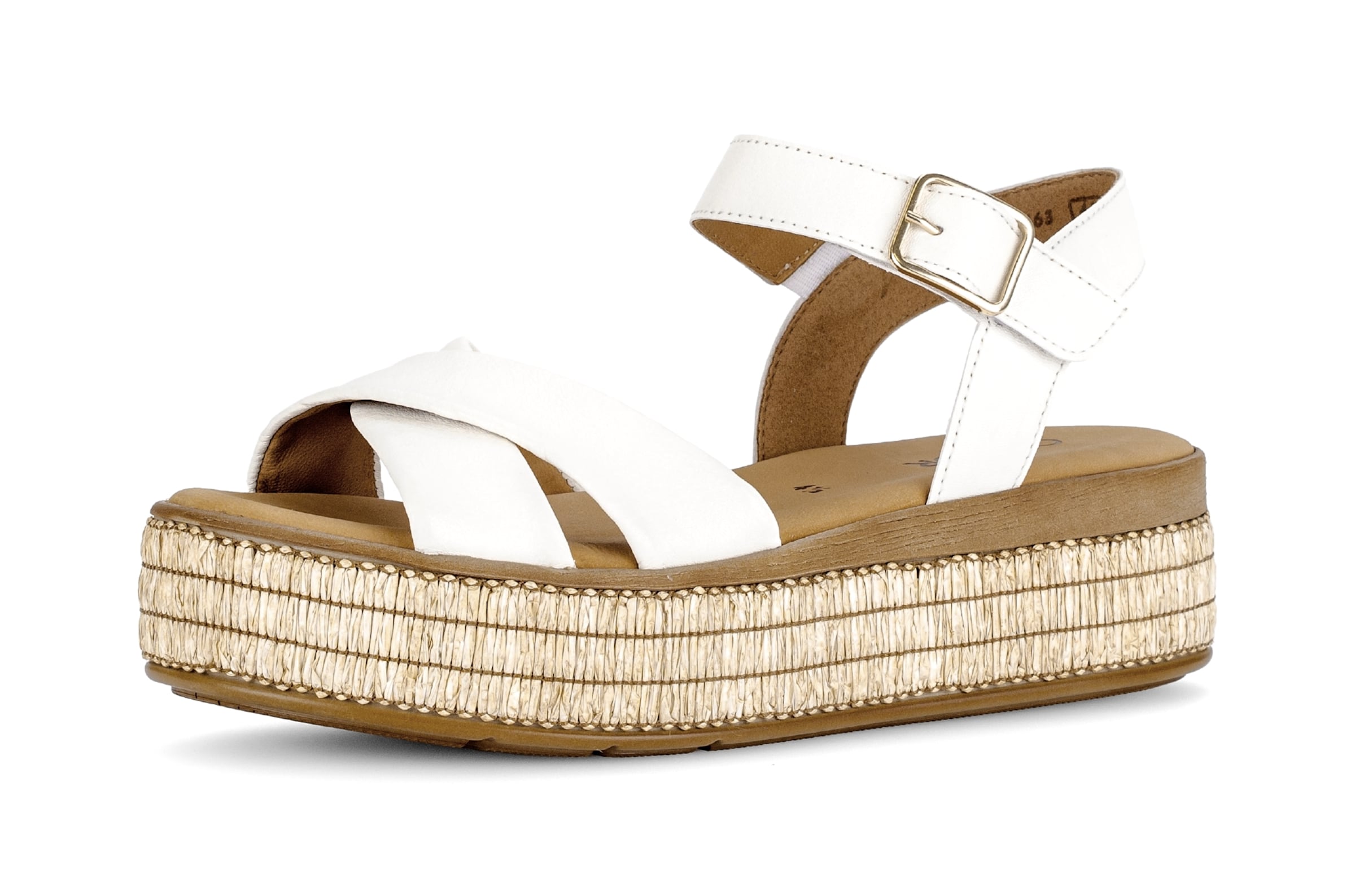 GABOR Sandal in White: front
