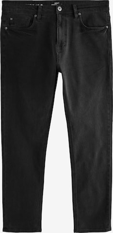 juoda Next Prigludęs Džinsai: priekis